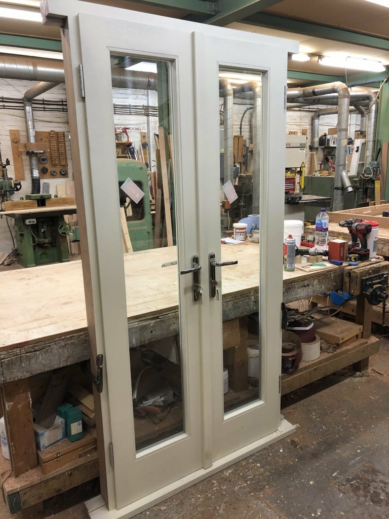 Hardwood french doors – South London